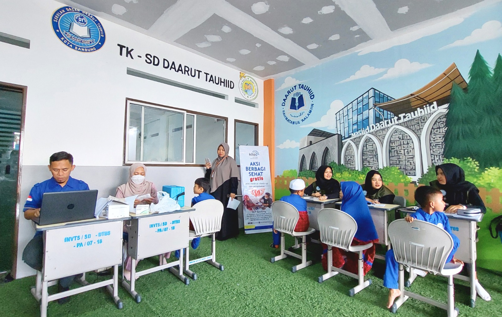 Cek Kesehatan Seru di SD Daarut Tauhid!