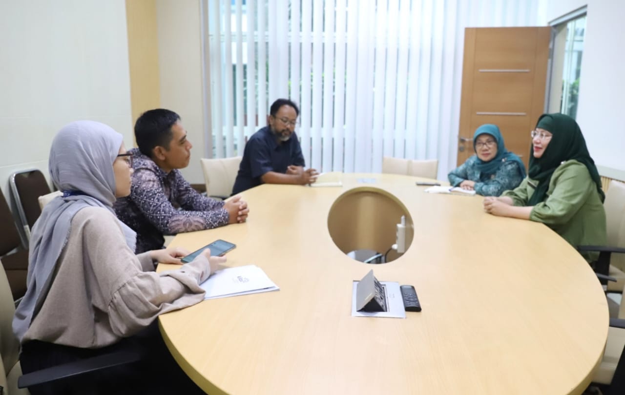 Audiensi Dinkes Jabar (Kadis, Promkes, PJK)