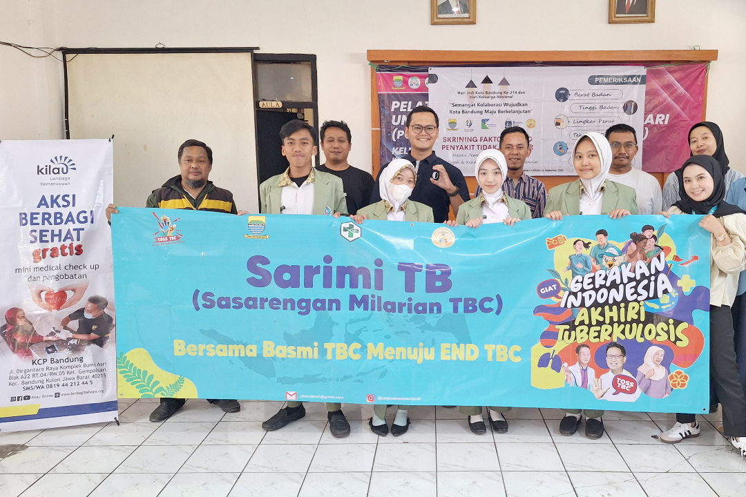 Skrining TBC hingga Konseling HIV, KILAU Peduli Warga Bandung